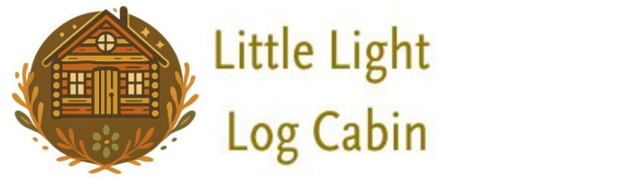 Little Light Log Cabin
